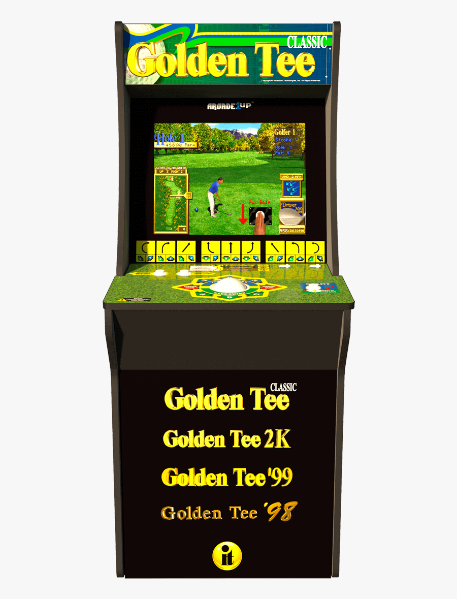 Golden Tee Arcade Cabinet"
 Class="lazyload Lazyload - Golden Tee Arcade 1up, Transparent Clipart