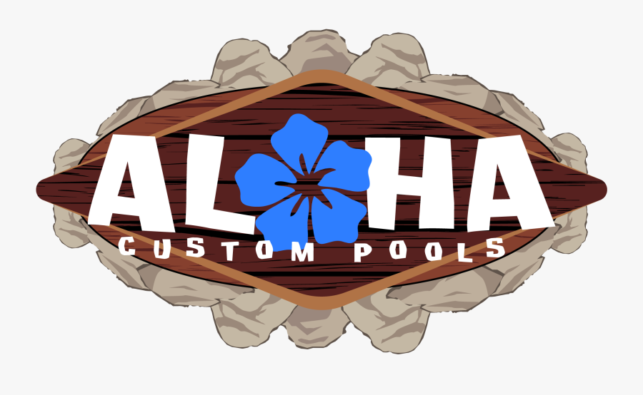 Aloha Custom Pools - Illustration, Transparent Clipart