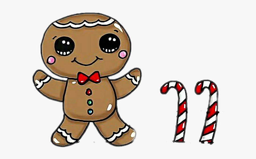 #scgingerbreadcookies #gingerbreadcookies #gingerbreadcookie - Cute And Easy Gingerbread Men Drawings, Transparent Clipart