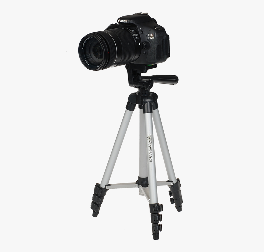 Video Camera Tripod Png Photos Png Mart,professional - Dslr Camera Stand Png, Transparent Clipart