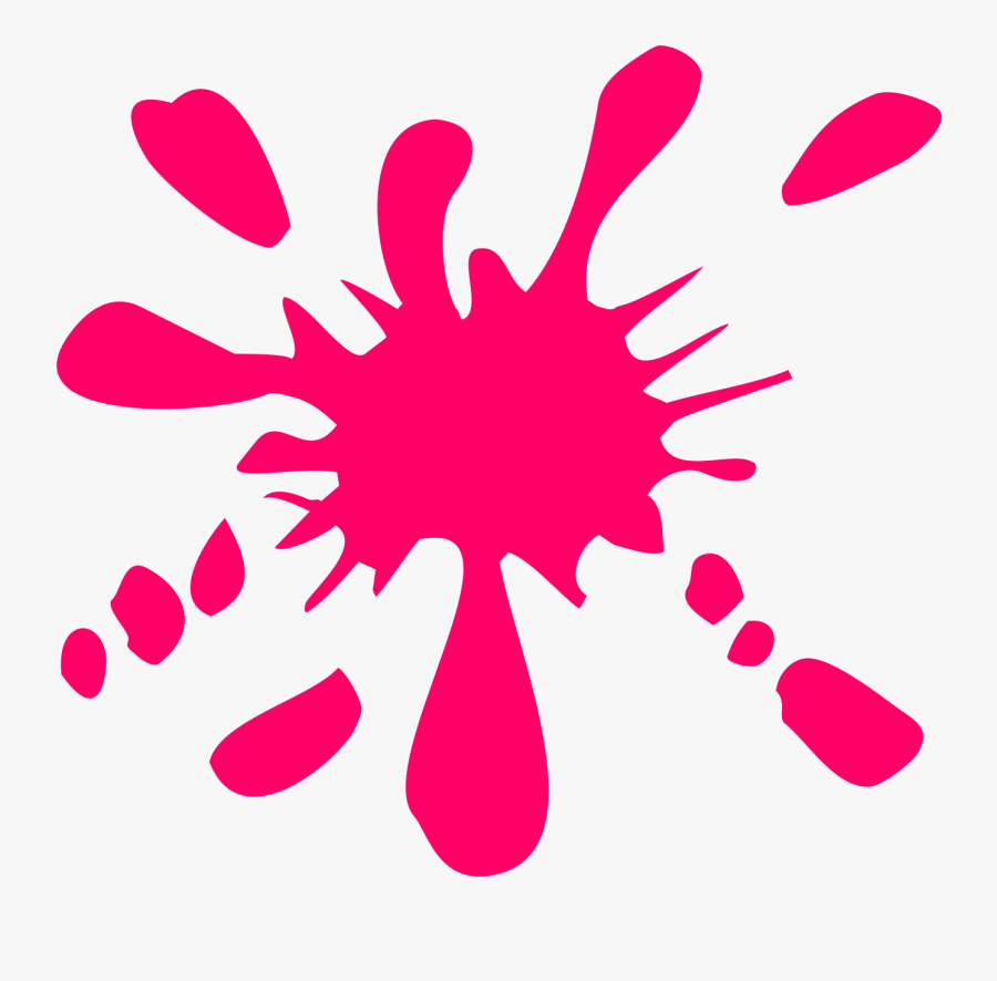 Pink Paintball Splat , Free Transparent Clipart - ClipartKey