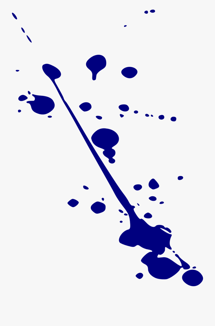 Ink Splatter No Background, Transparent Clipart