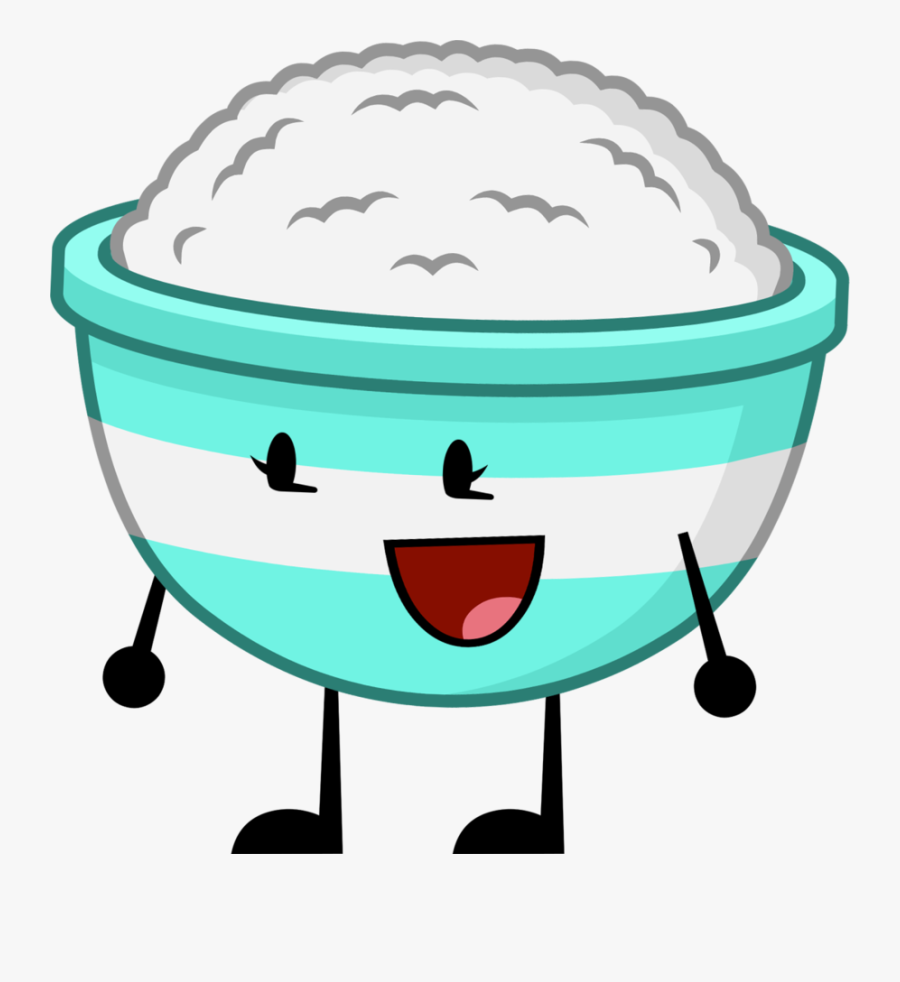 Rice Bowl Updated By Jimmyturner96 - Bowl Of Rice With A Face Clipart, Transparent Clipart