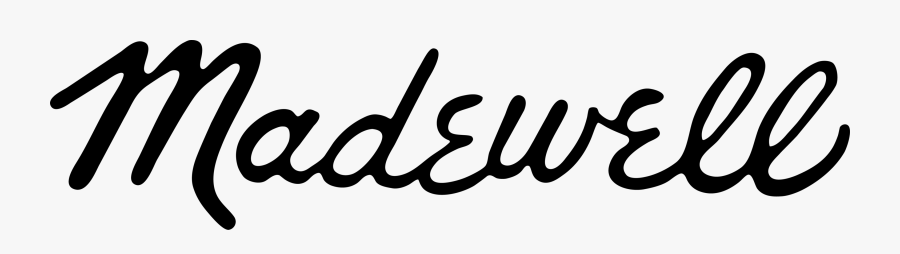 Madewell Logo, Transparent Clipart
