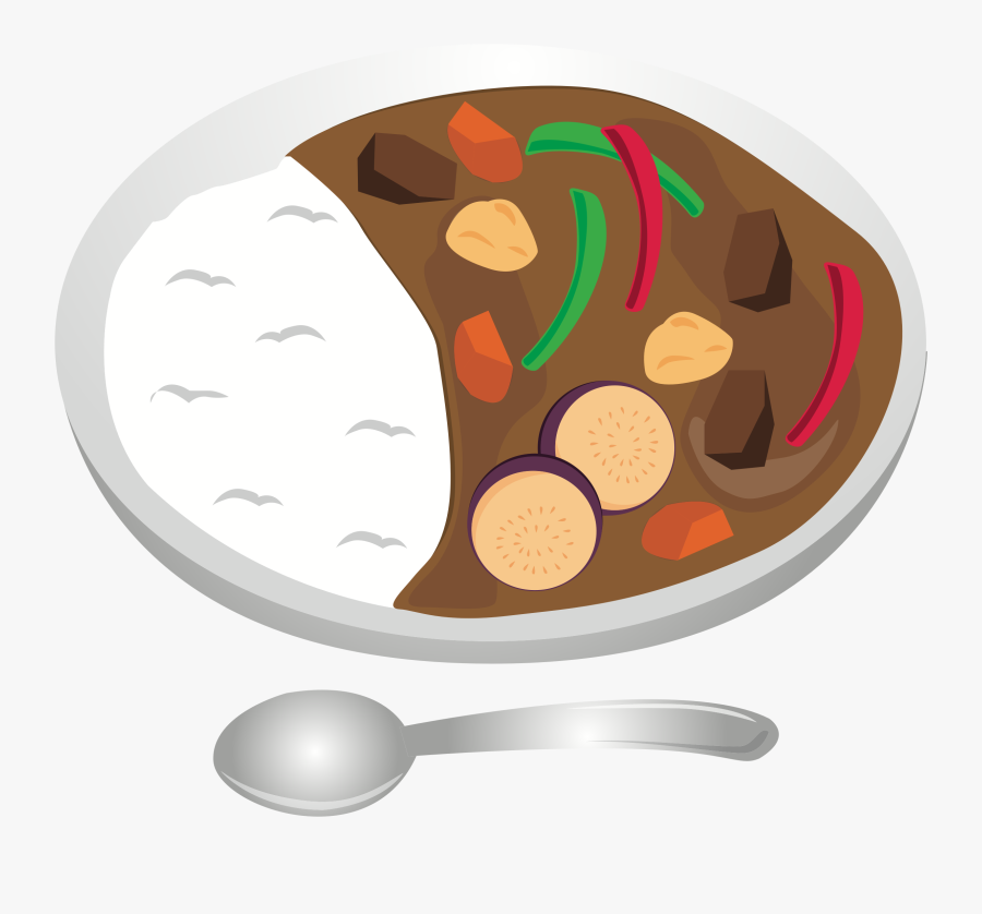 Curry And Rice Clipart , Png Download - カレー ライス イラスト かわいい, Transparent Clipart