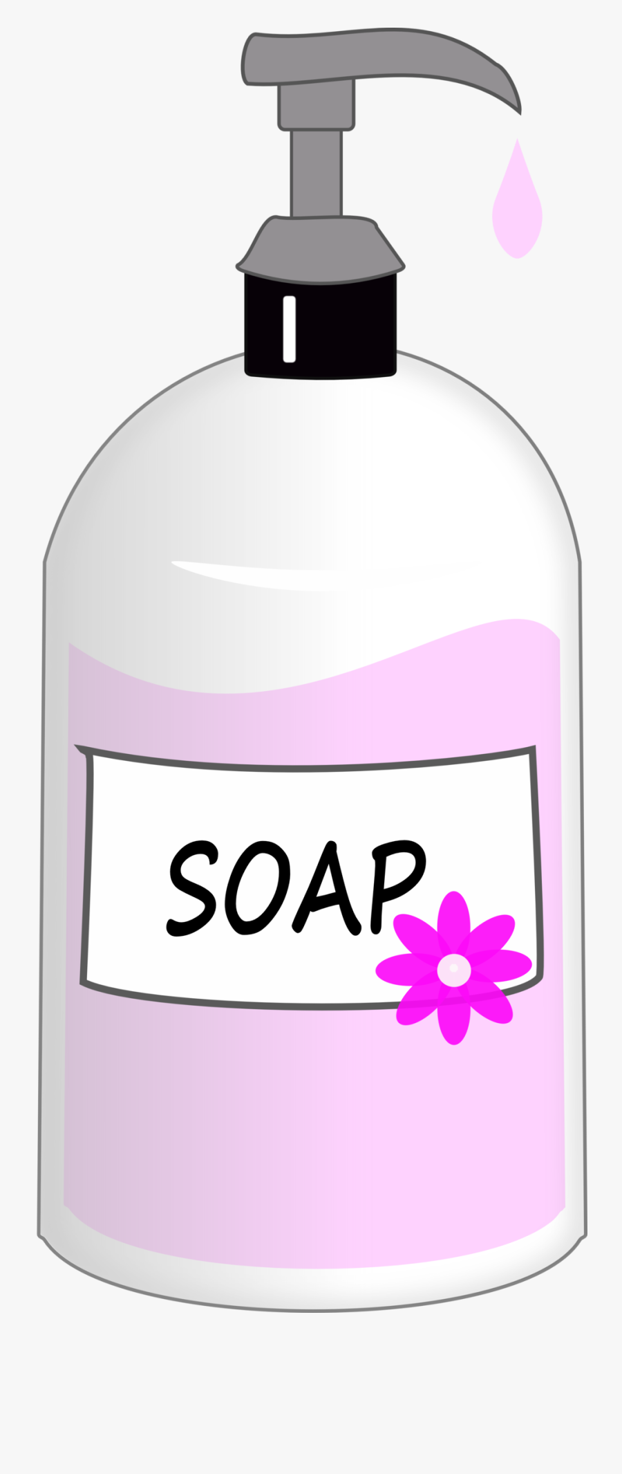 Liquid Hand Soap Clipart, Transparent Clipart
