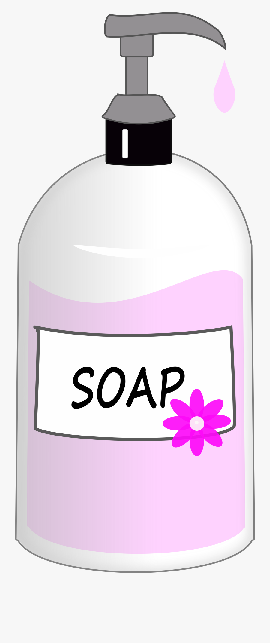 Pictures Of Soap - Liquid Hand Soap Clipart, Transparent Clipart