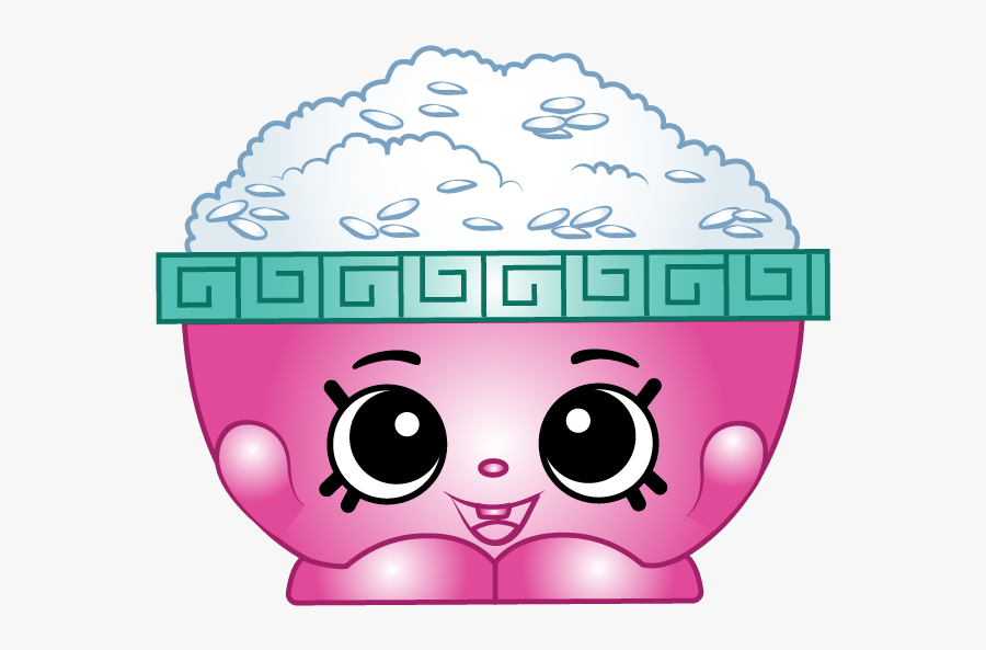 Shopkins Rice, Transparent Clipart