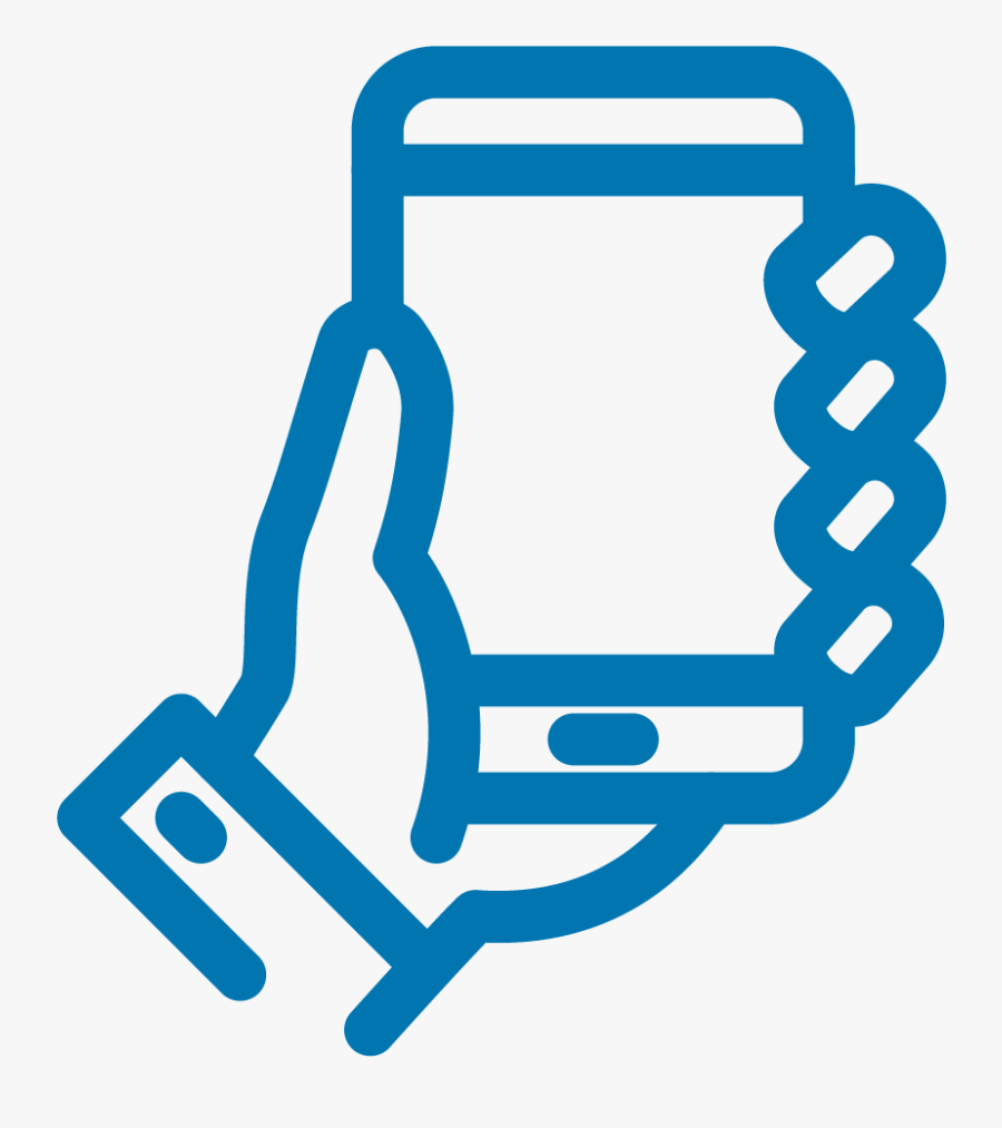 Mobile Access Icon - Access From Mobile Icon, Transparent Clipart