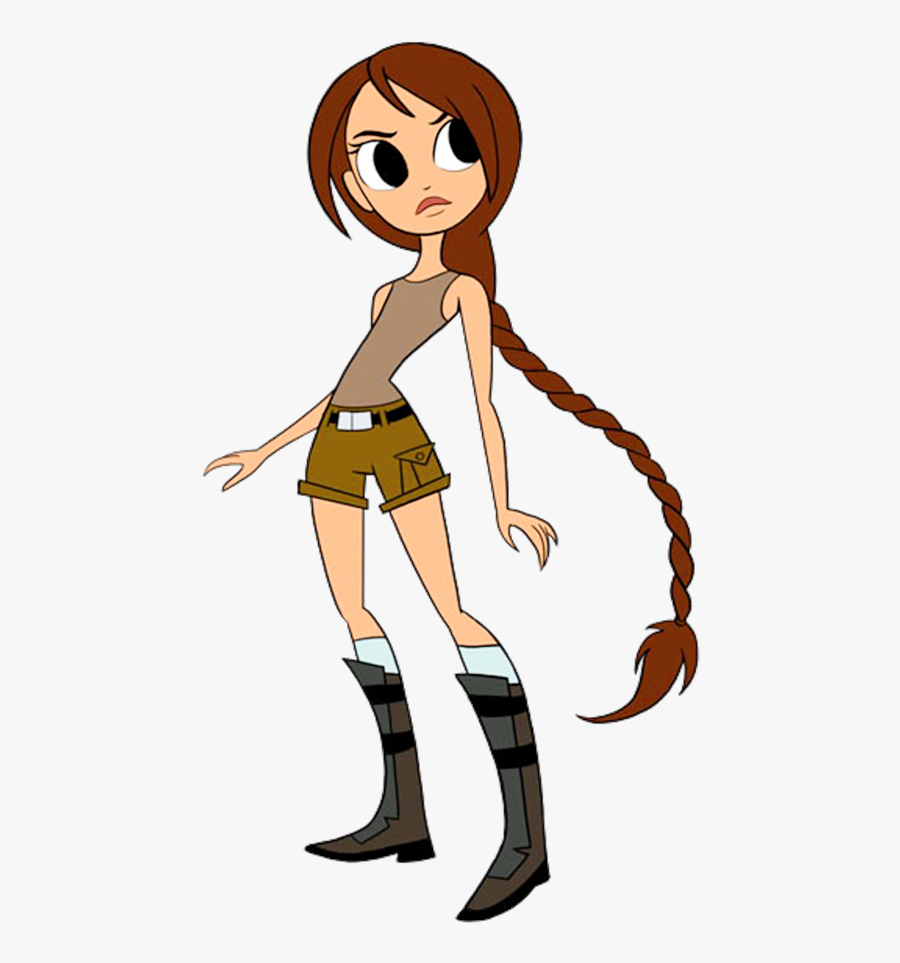 Tomb Raider Cartoon Png, Transparent Clipart