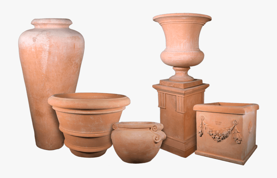 Clip Art Making A Clay Pot - Terra Cotta Clay Pots, Transparent Clipart