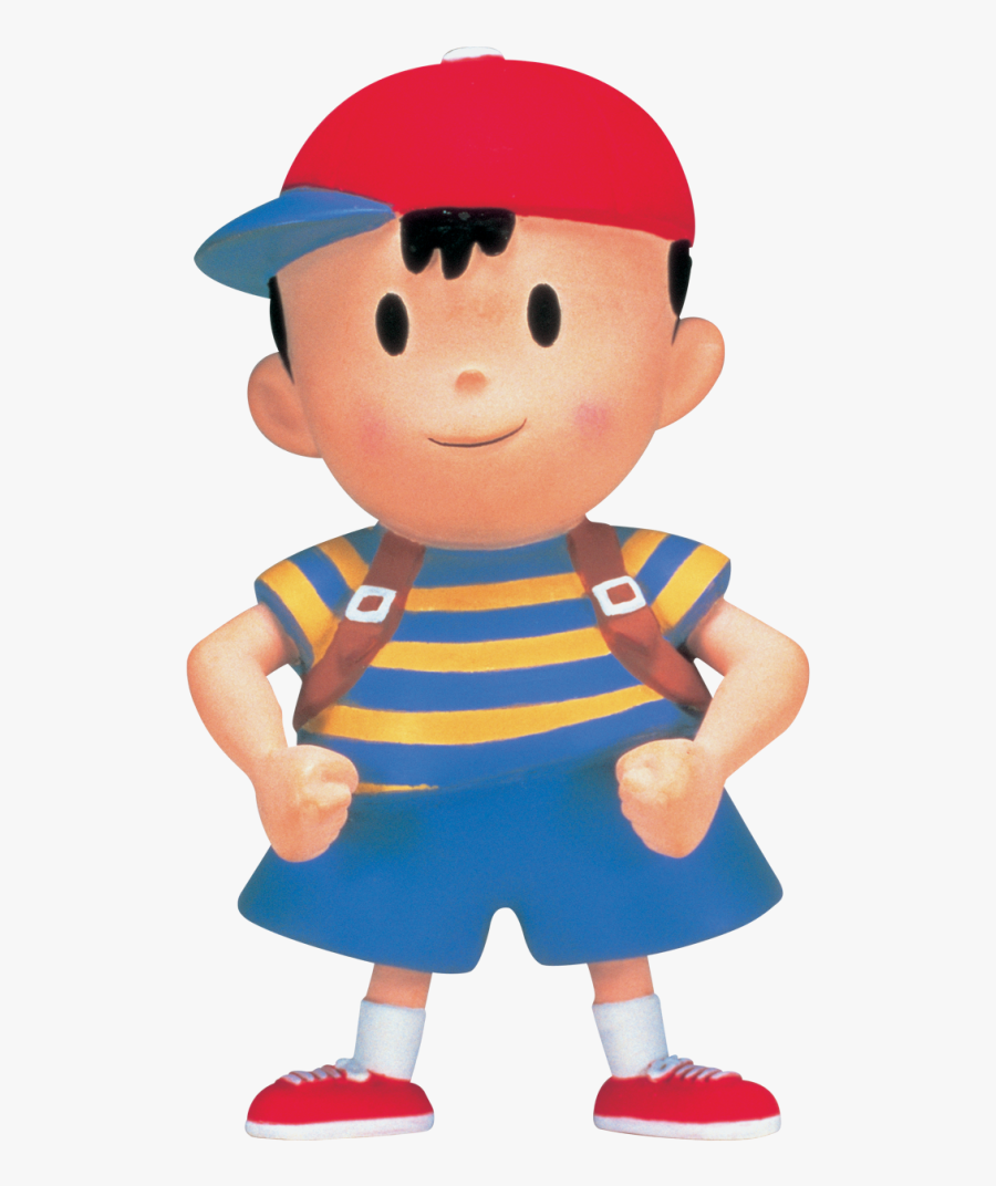 Baseball Clipart Nintendo 3ds - Ness Earthbound, Transparent Clipart