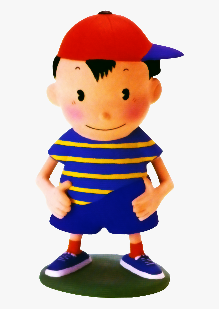 Baseball Clipart Earthbound - Ness Ninten, Transparent Clipart