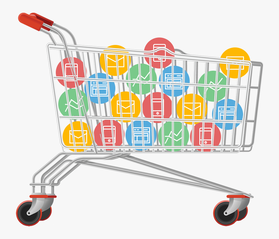 Carts Clipart Retail Industry - Cart, Transparent Clipart