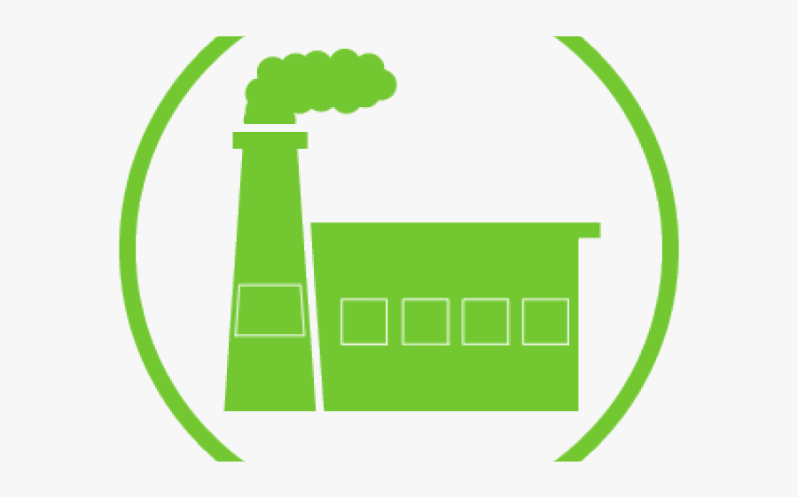 Industrial Clipart Green Industry - Industrial Plant Cost Clip Art, Transparent Clipart