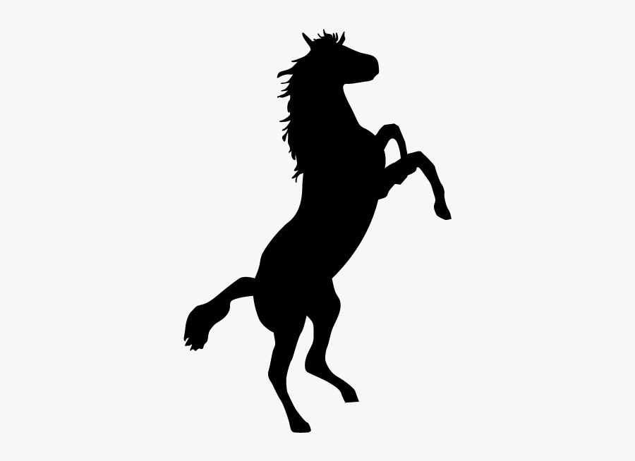 Horse Bronco Stallion Bronc Riding Clip Art - Caballo Parado En Dos Patas, Transparent Clipart