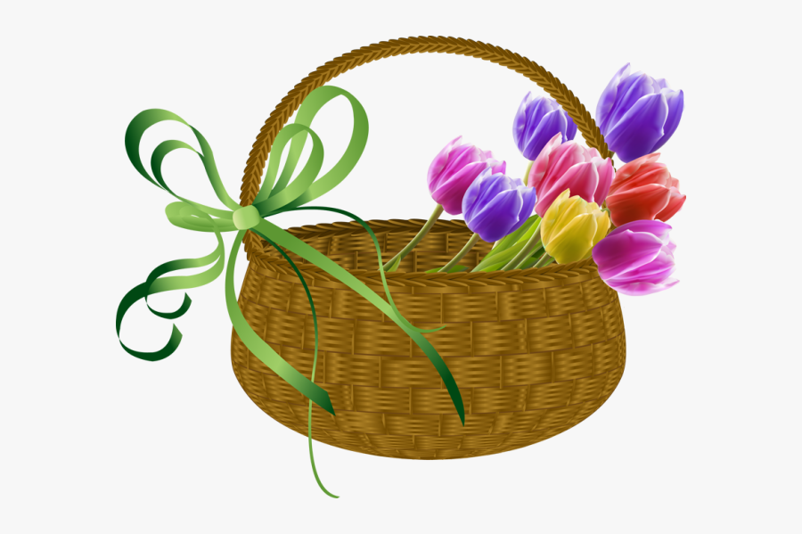 May Day Basket Clipart, Transparent Clipart