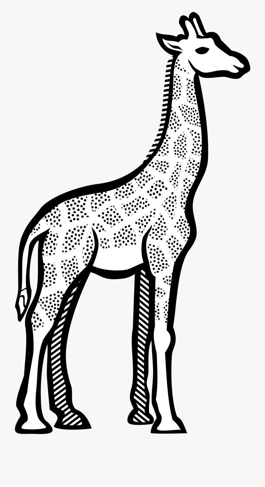 Giraffe Clipart, Transparent Clipart