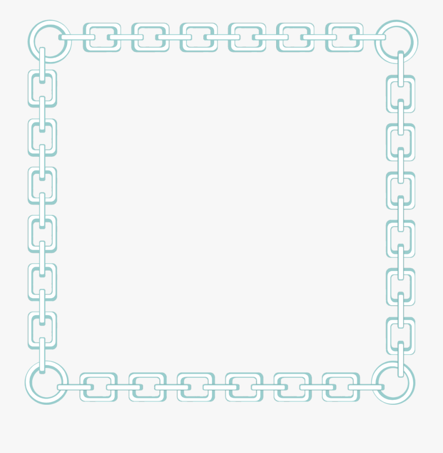 Clip Art Chain Illustration - Chain Link Border Png, Transparent Clipart