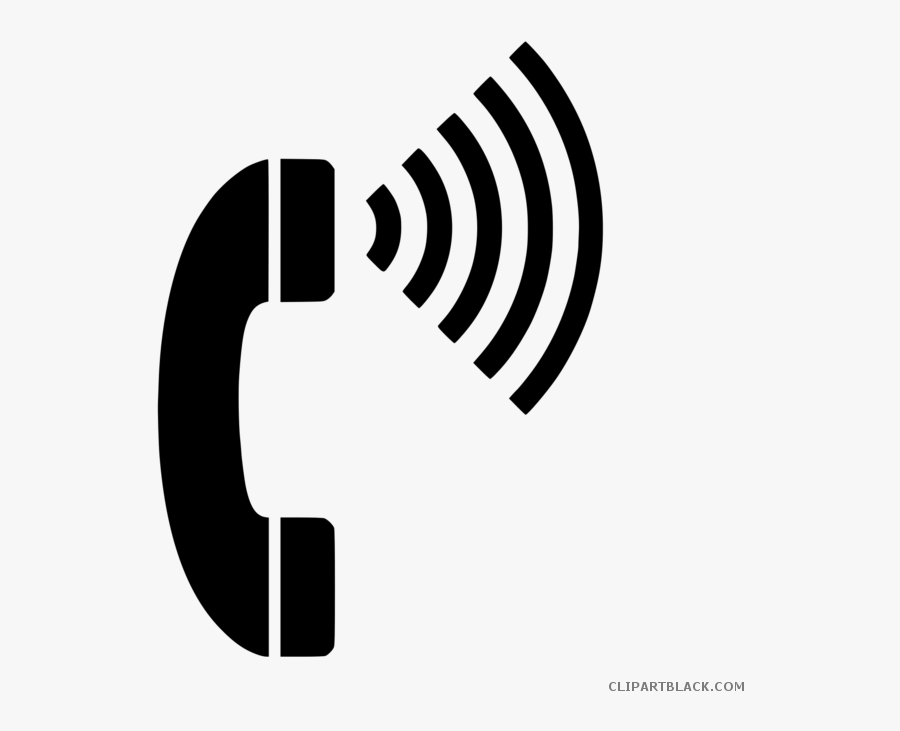Telephone Silhouette Tools Free Black White Clipart - Phone Call Clipart Png, Transparent Clipart