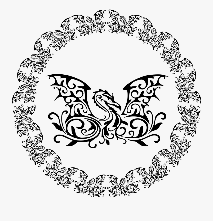 Transparent Medieval Dragon Clipart Black And White - Police Badge In South Africa, Transparent Clipart