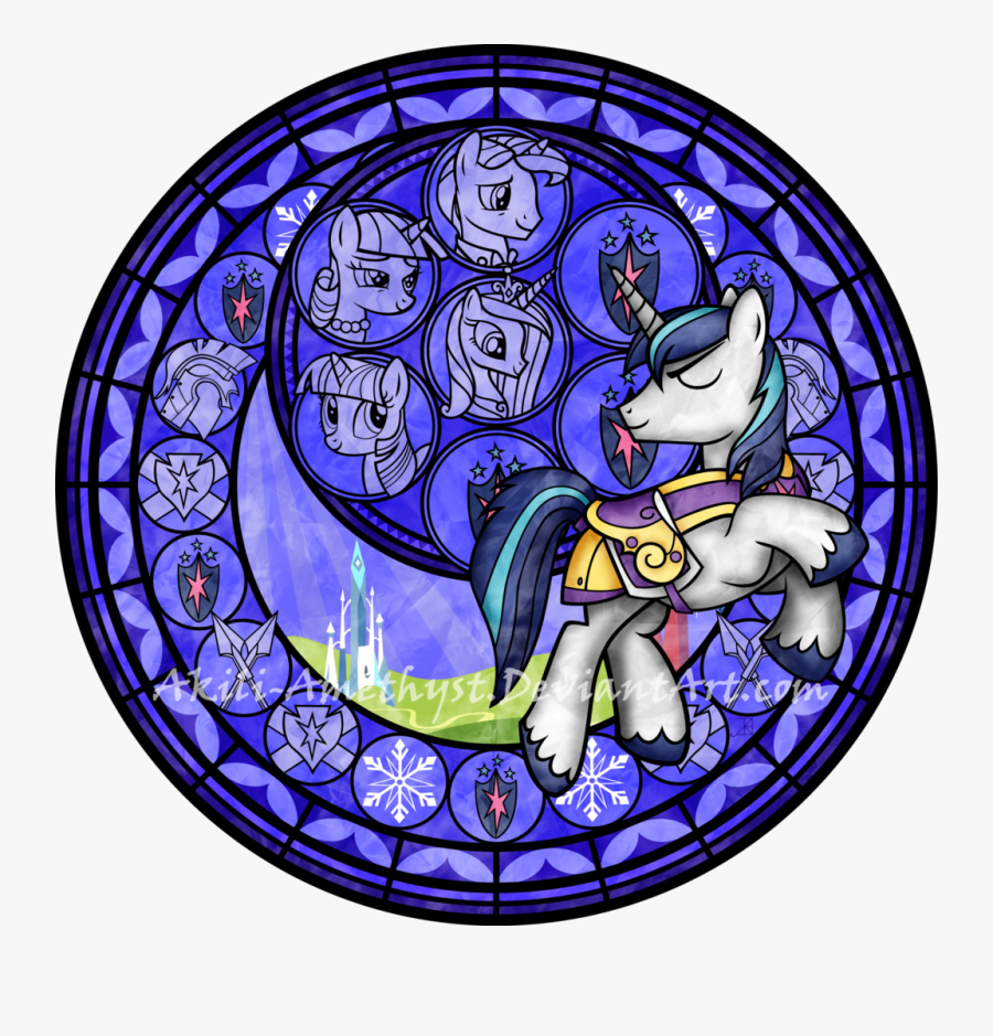 Picture Transparent Stock Shining Armour Mlp Pinterest - Kingdom Hearts Cinderella Stained Glass, Transparent Clipart