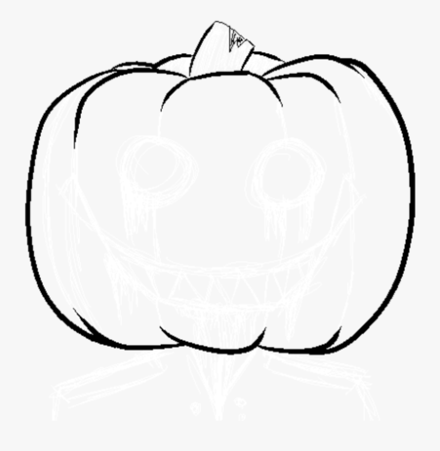 Pumpkin Outline Clipart Heart Clipart Hatenylo - Outline Pumpkin Clipart Black And White, Transparent Clipart