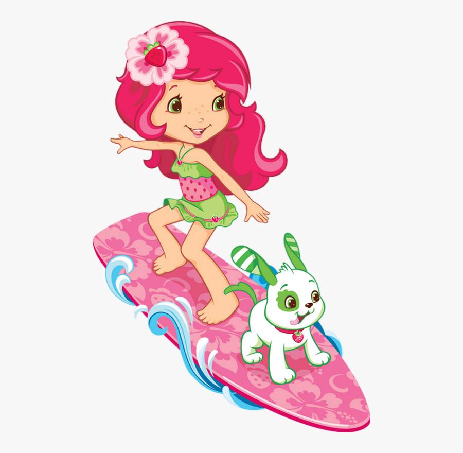 Strawberry Shortcake Png - Strawberry Shortcake Surfer Coloring Pages, Transparent Clipart