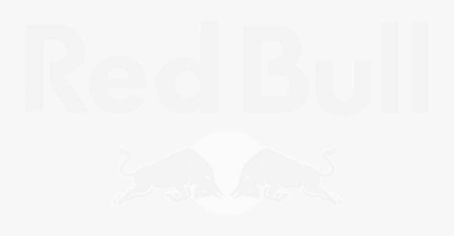 Transparent Bull Clipart Black And White - Red Bull Tv White Logo, Transparent Clipart