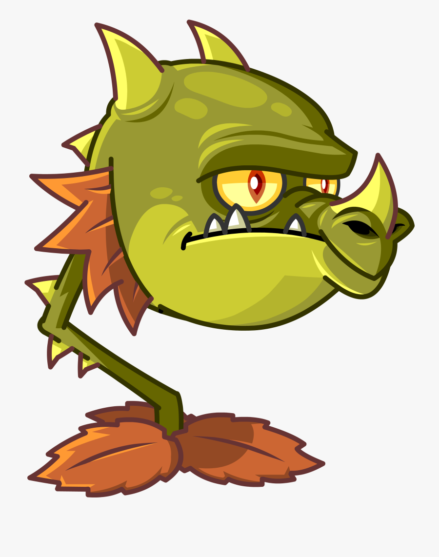 Lets Go To Plants Vs - Planta Dragon De Plants Vs Zombies, Transparent Clipart