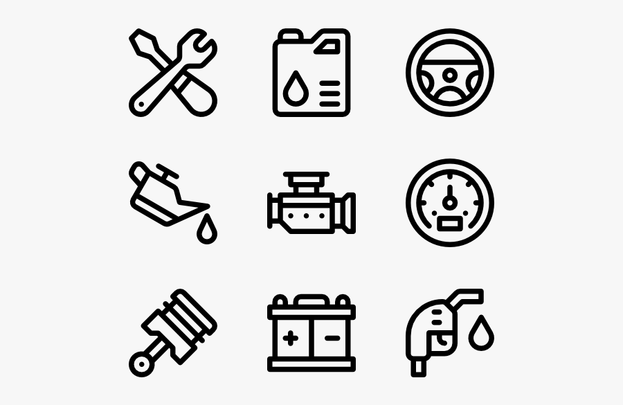 Car Garage - Passport Icon Transparent, Transparent Clipart