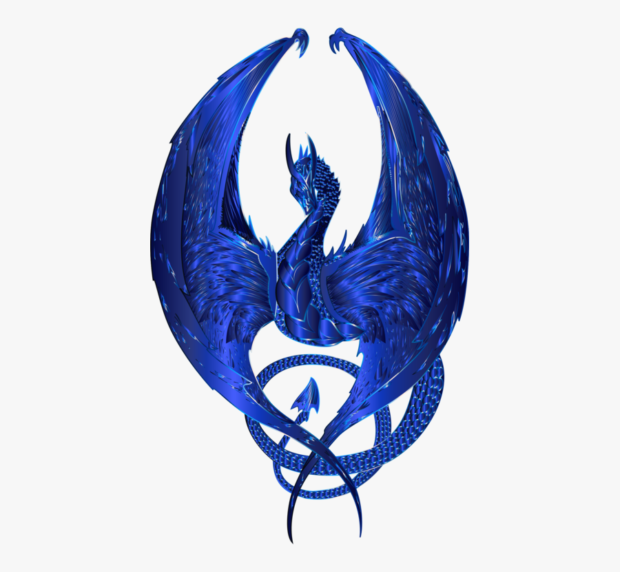 Cobalt Blue,mythical Creature,fictional Character - Face Of Dragon Art, Transparent Clipart