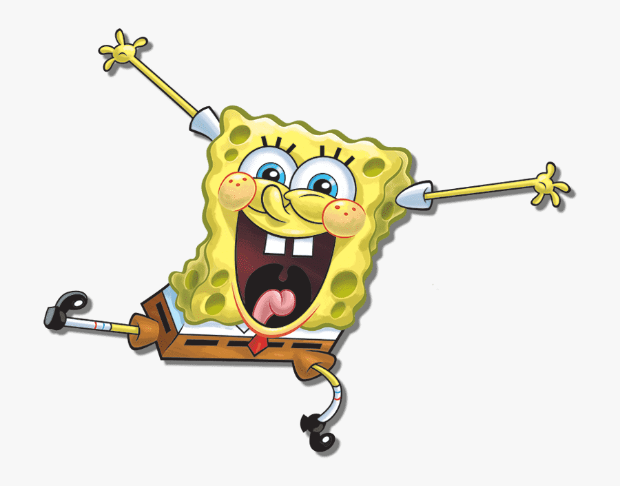 Spongebob Characters - Spongebob Squarepants, Transparent Clipart