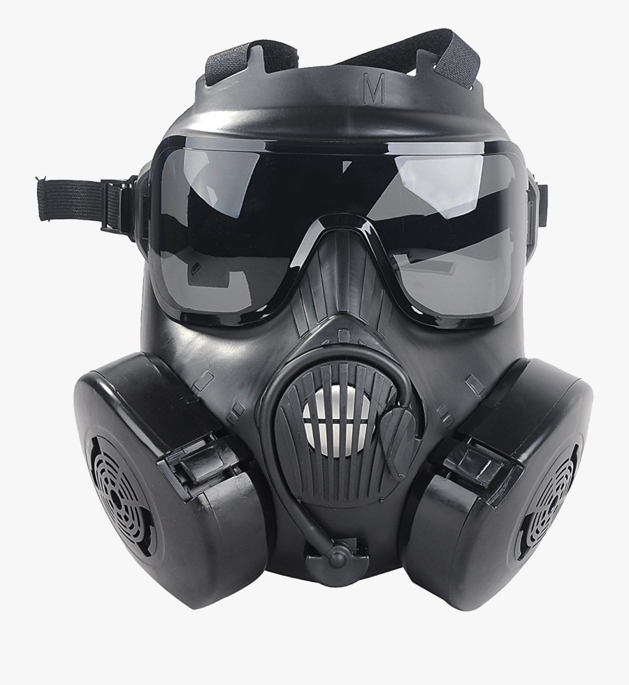 Gas Mask Png - Military Gas Mask, Transparent Clipart