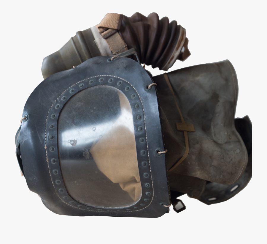 Transparent Gas Mask Png - Leather, Transparent Clipart