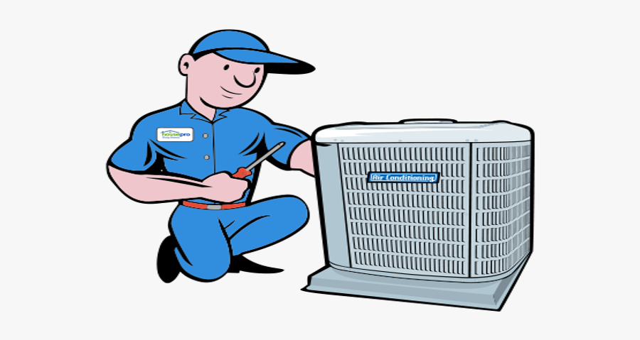 Clip Art Vector Free Stock - Air Condition Service, Transparent Clipart