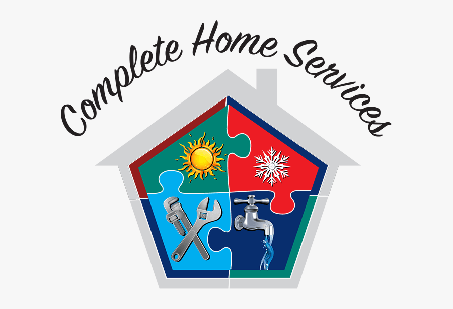 Complete Home Services Air Conditioning And Plumbing - Graphic Design, Transparent Clipart