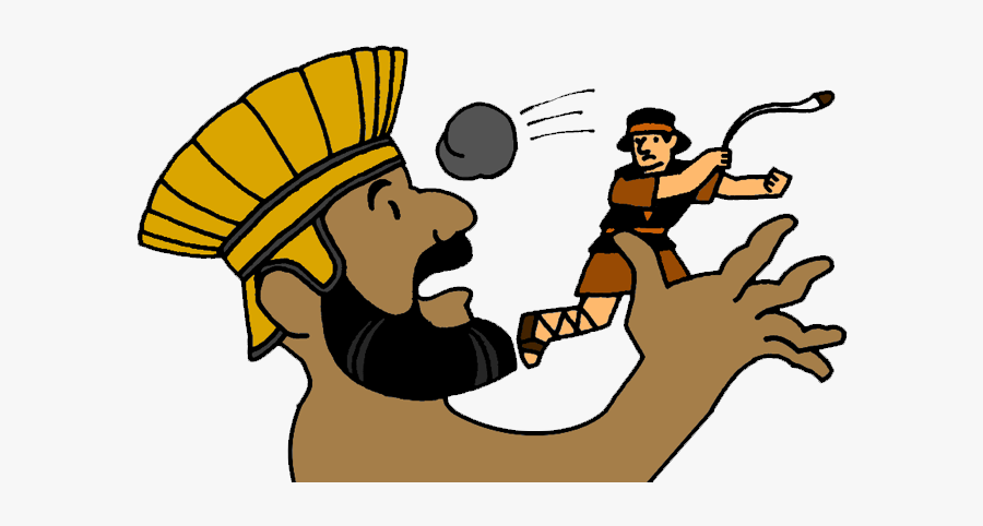 David Vs Goliath Png, Transparent Clipart