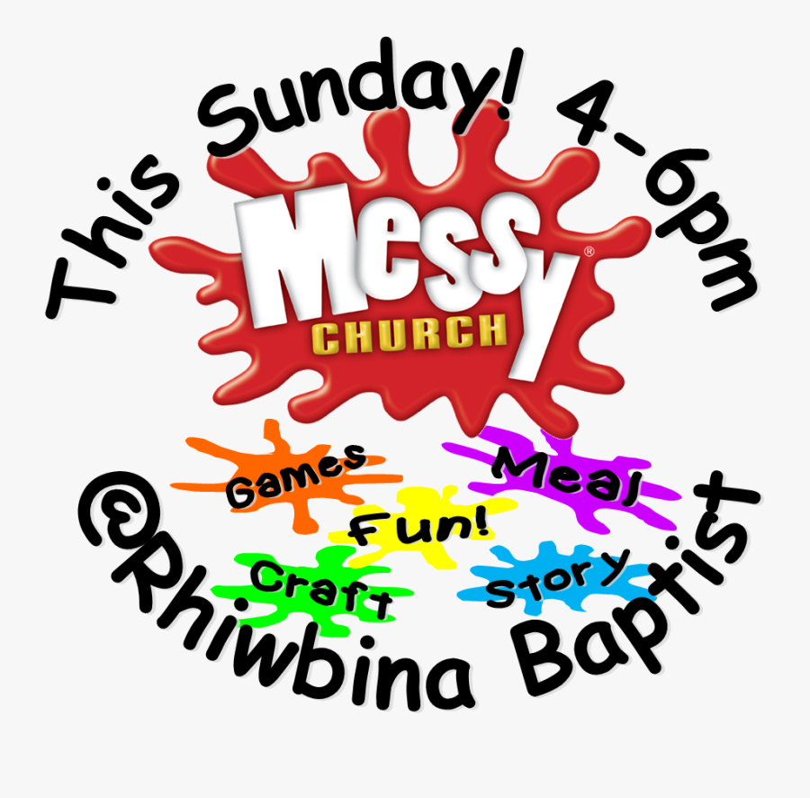 Messy Church, Transparent Clipart