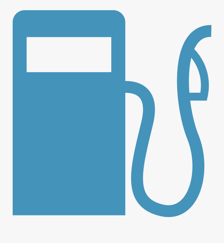 Gas Icon Free Psd - Blue Gas Pump Transparent Png, Transparent Clipart