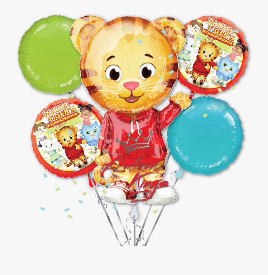 Transparent Daniel Tiger Png - Daniel Tiger Holding Balloon, Transparent Clipart