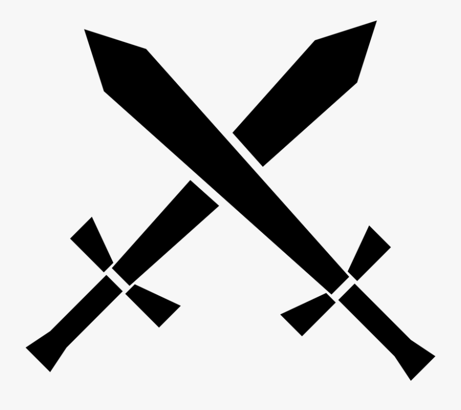 Swords Icon Svg Clip Arts - Sword Art Online Sword Icon, Transparent Clipart