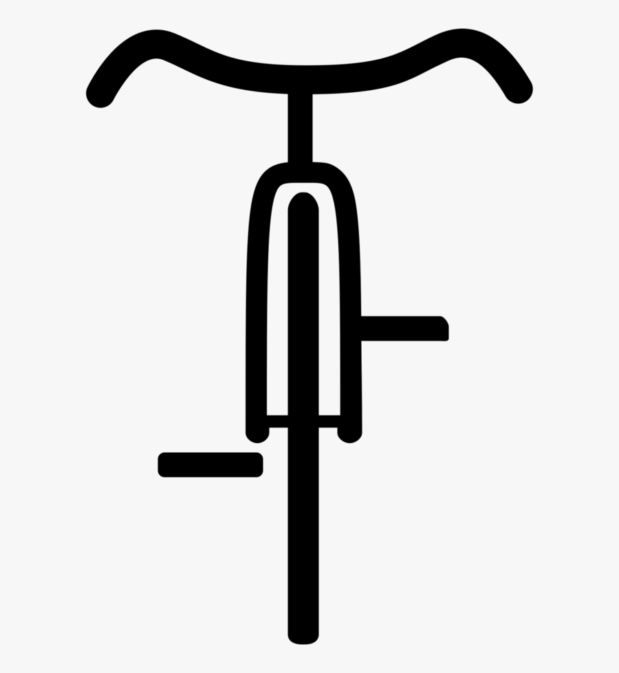 Bicycle Front Icon Png, Transparent Clipart
