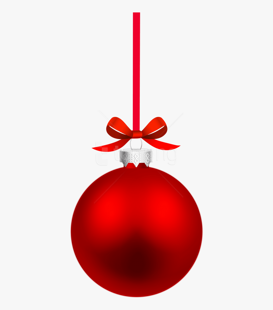 Christmas Balls Clipart, Christmas Graphic And Illustrations - Red Christmas Ball Png, Transparent Clipart