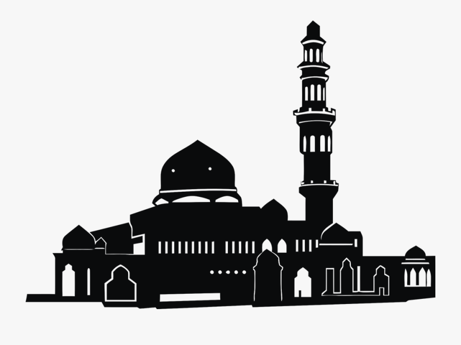 Thumb Image - Siluet Masjid, Transparent Clipart