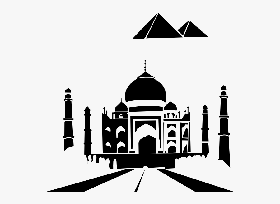 Taj Mahal Clipart Png, Transparent Clipart