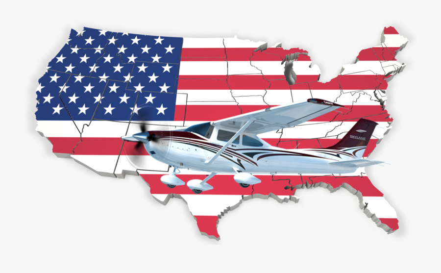 Usa Flight Training Program Airplane - United States Federalism, Transparent Clipart