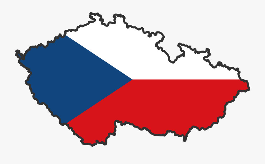 Czech Republic Flag Country, Transparent Clipart