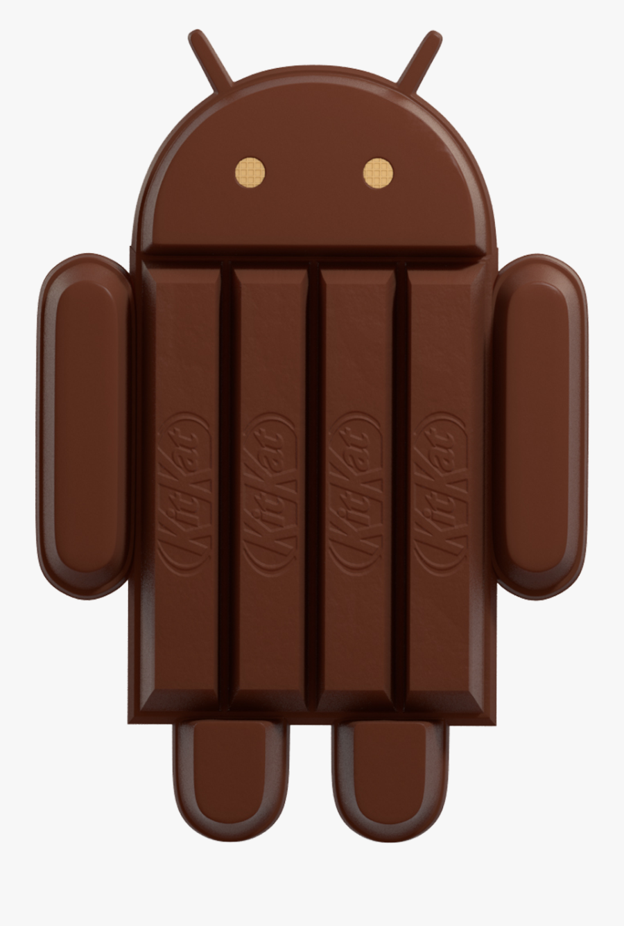 Android Kitkat Live Clipart And More - Android Kitkat Png, Transparent Clipart