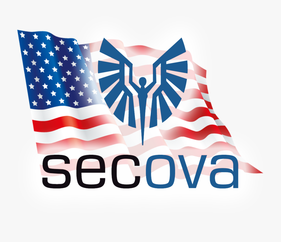 Secova Usa Logo Flagge - American Flag Vector Art, Transparent Clipart